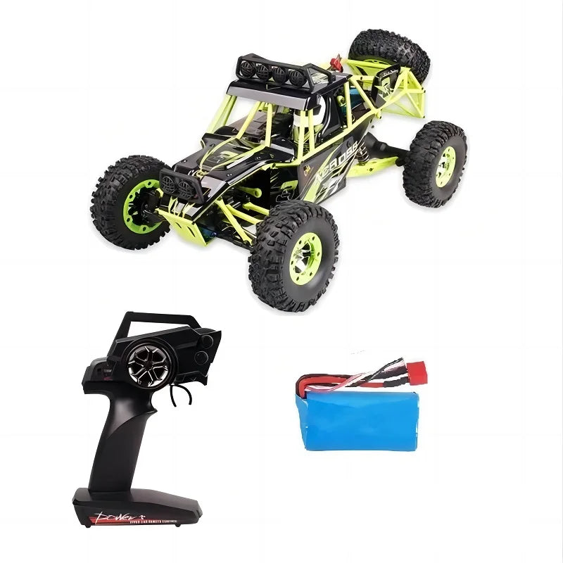 Wltoys 12428 1/12 RC voiture 2.4G 4WD électrique brossé course chenille RTR 50 km/h haute vitesse RC voiture tout-terrain télécommande voiture jouets