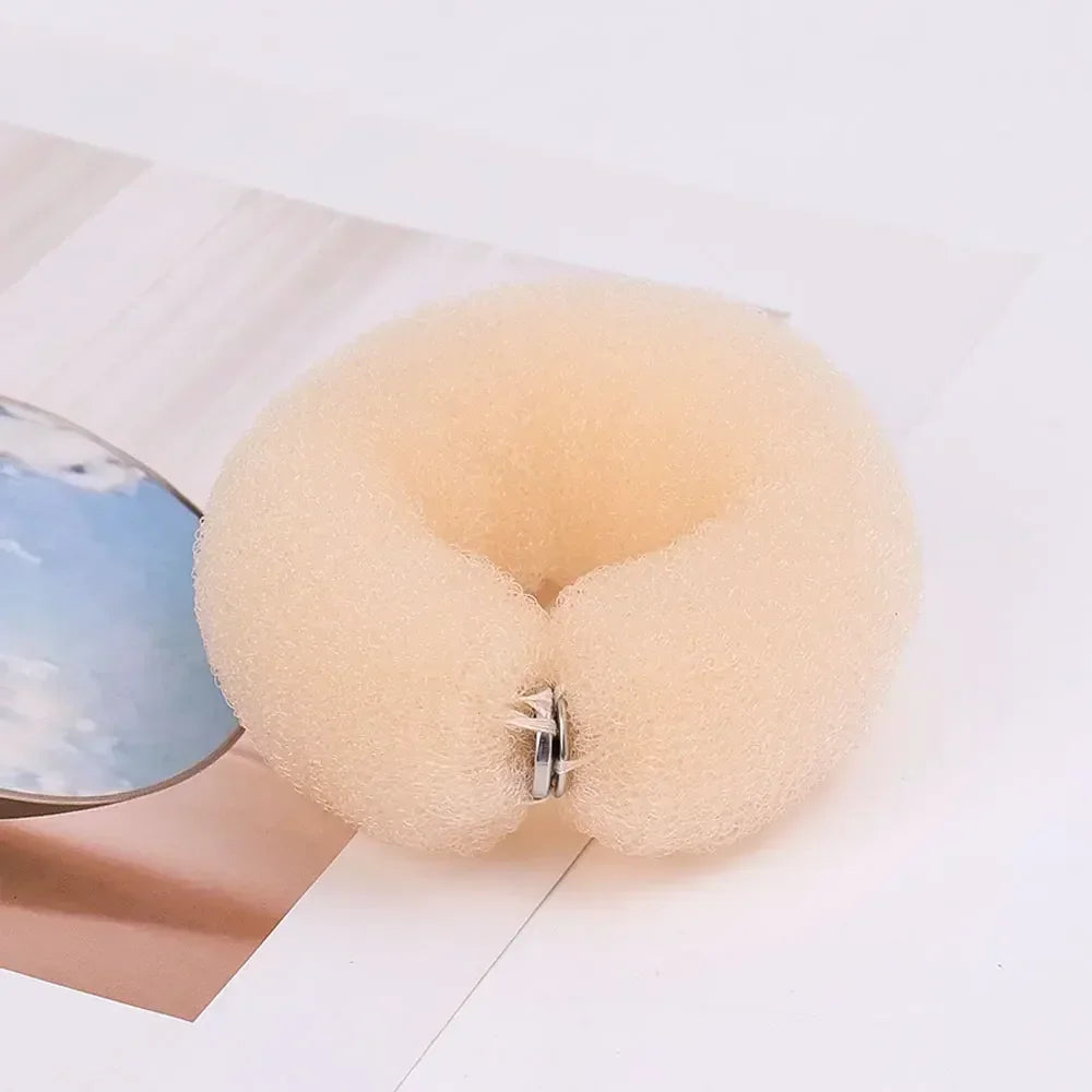 Mousse Éponge Facile Big Ring Femmes Mode Cheveux Bun Maker Donut Outils de Coiffure Accessoires De Cheveux Pour Les Filles