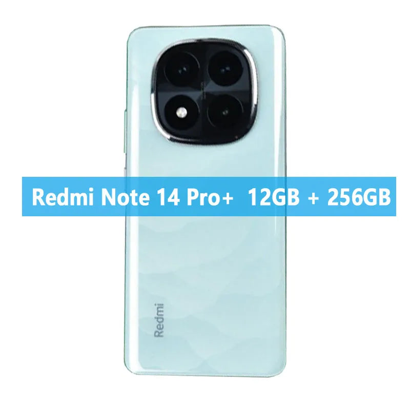 NOUVEAU Smartphone Xiaomi Redmi Note 14 Pro Plus 5G Version CN Snapdragon ® Écran 7S Gen3 6,67