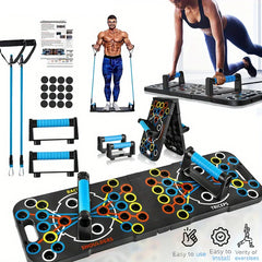 Planche de soutien Push Up, exercice multifonctionnel de la poitrine et des muscles abdominaux, planche d'entraînement domestique pour hommes et femmes, Fitness