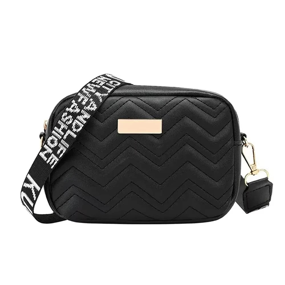 Sac messager avec broderie Lingge pour femme, sac à bandoulière pour femme, sac à bandoulière à la mode pour femme, initié à l'appareil photo, tendance, 1PC