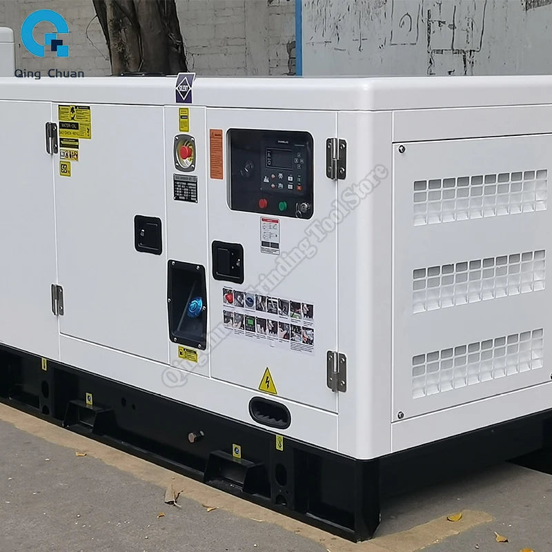 Groupe électrogène diesel muet, générateur commercial, 30KW