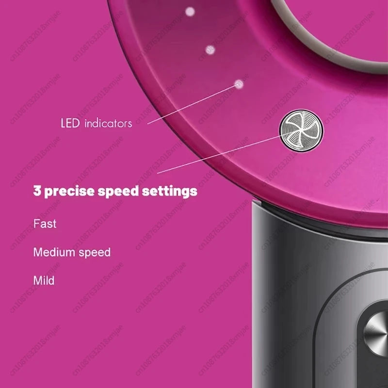 Super sèche-cheveux 220V sèche-cheveux sans feuilles soins personnels des cheveux style outil d'ions négatifs sèche-cheveux électriques à anions constants