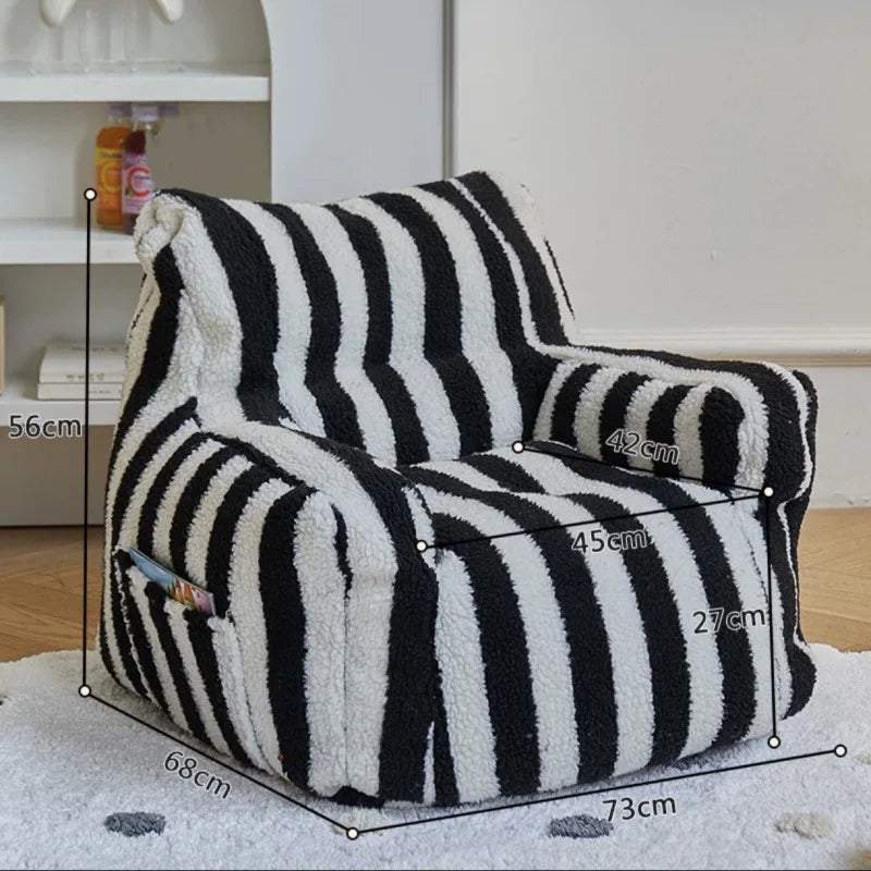 Canapé simple chaise siège de dessin animé bébé canapé enfants canapé mignon paresseux pouf écologique épaissi Portable canapé chaise