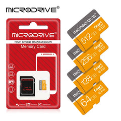 Carte Micro TF SD, mémoire Class10, 32 go 64 go 128 go 256 go, extrême Pro, écriture à grande vitesse, Super compatibilité, caméra de téléphone, carte mémoire
