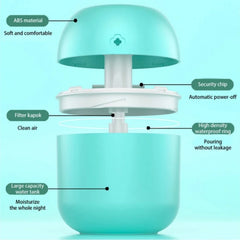 220ml Portable H2o Mini tasse vaporisateur brume humidificateur arôme humide diffuseur d'huile essentielle voiture muet hydratant Air atomisation Humidifie