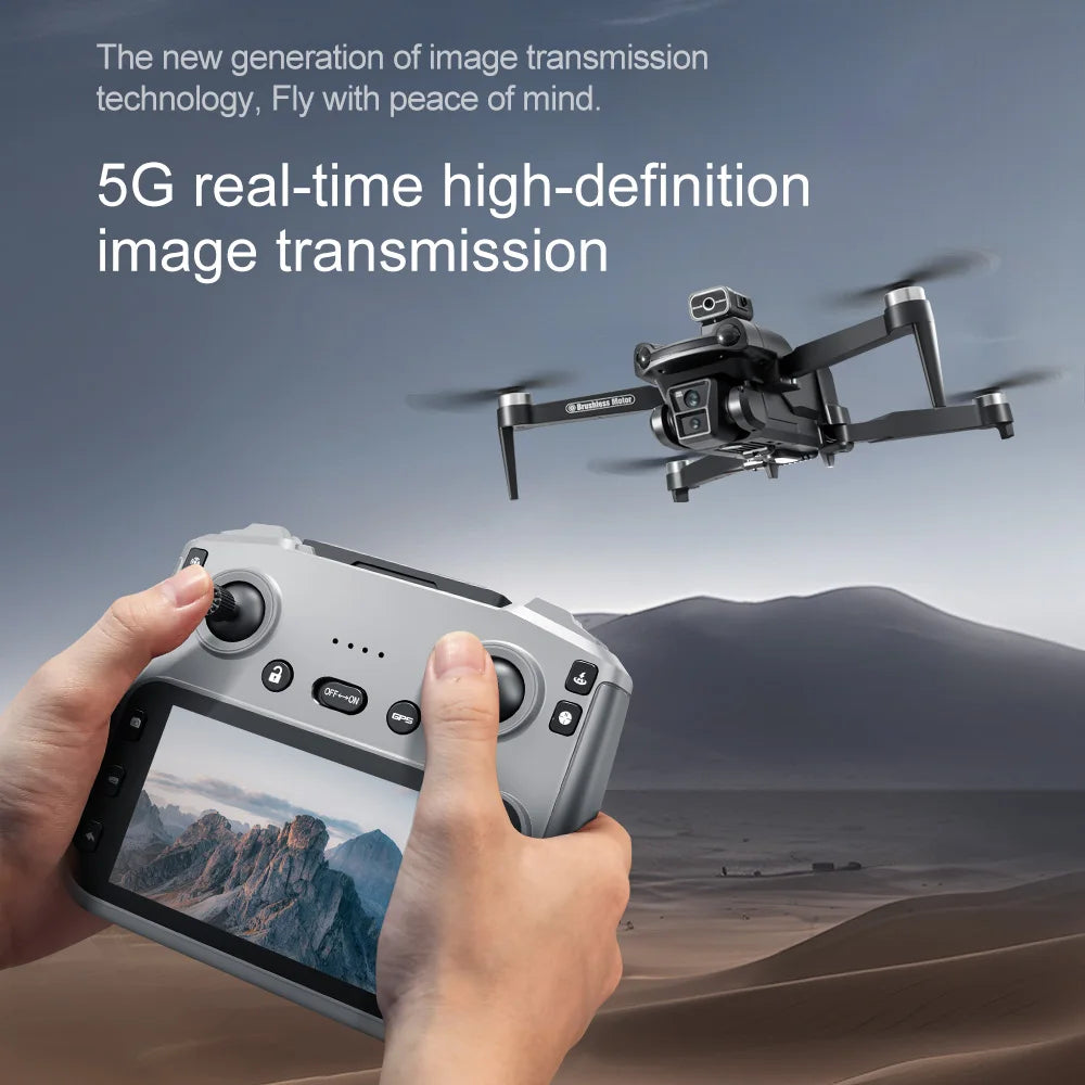 Nouveau pour Xiaomi V198 GPS MAX Drone avec caméra HD professionnelle 8k 5G WiFi barrière laser sans brosse évitement quadrirotor pliant