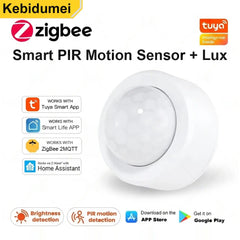 Zigbee 3.0 capteur de mouvement Pir intelligent mouvement corps humain détecteur infrarouge capteur d'alarme de sécurité pour l'application Tuya Smart Life