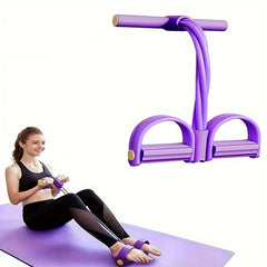 Corde de traction à pédale, équipement de Fitness domestique multifonctionnel, Yoga, renforcement Abdominal, corde de Tension élastique