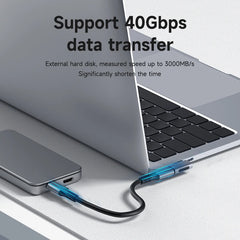 Hagibis-Adaptateur USB C vers C, 240W, 40Gbps, 8K, 60Hz, convertisseur résistant à 90, adaptateur USB4 pour Thunderbolt 4/3, MacPleiPhone 16 Pro, tablette