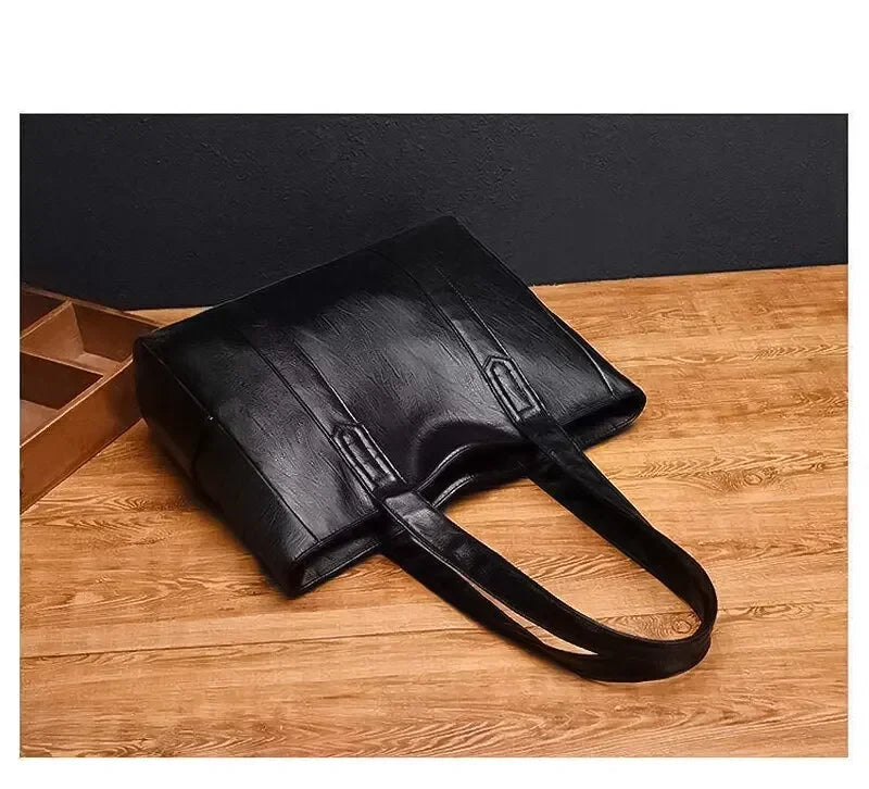 Sac Vintage en cuir pour femmes, grande capacité, Grain de marbre, sac à bandoulière pour femmes, sac à main de banlieue quotidien, Shopping