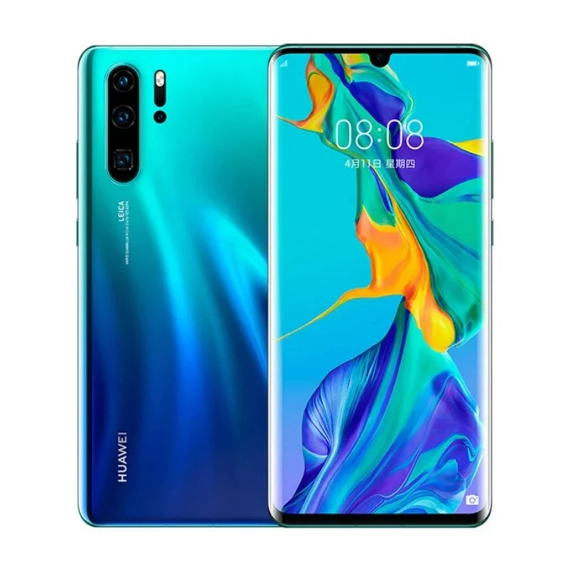 Original CN Version Huawei P30 Pro Smartphone Android 6.47 inch 40MP Camera 128GB/512GB Google Play Store Mobile used phones
