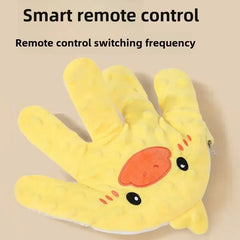 Oreiller de Sommeil Apaisant pour Nouveau-Né, Télécommande Électrique, Simulation de Paume, Accessoire de Soins pour Bébés