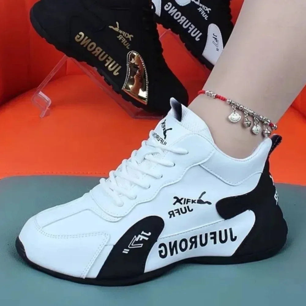 chaussures pour les femmes d’été respirant dames lacets sports plate-forme baskets femmes marche chaussures de créateur zapatos de mujer