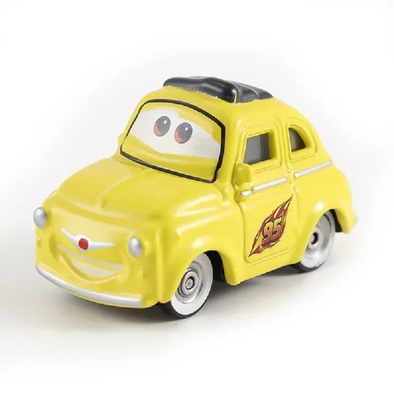 Voiture 2 Miss Fritter Pixar Lightning Mcqueen Collection Mini voitures de course 3 Cruz Ramirez Frank Queen jouet enfant Dinoco Guido Luigi