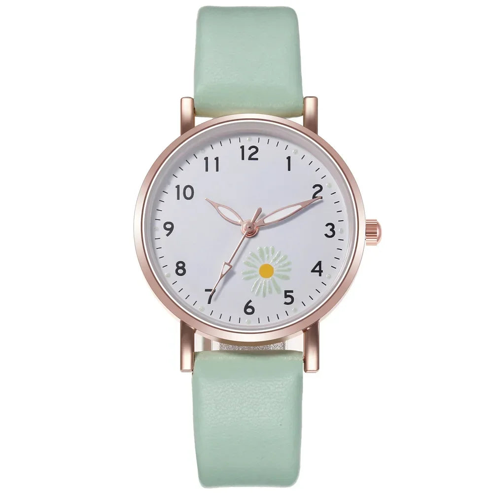Montres de luxe pour femmes lumineux rétro Femme Montre dames ceinture rétro-éclairage bracelet en cuir montres à Quartz Montre Femme