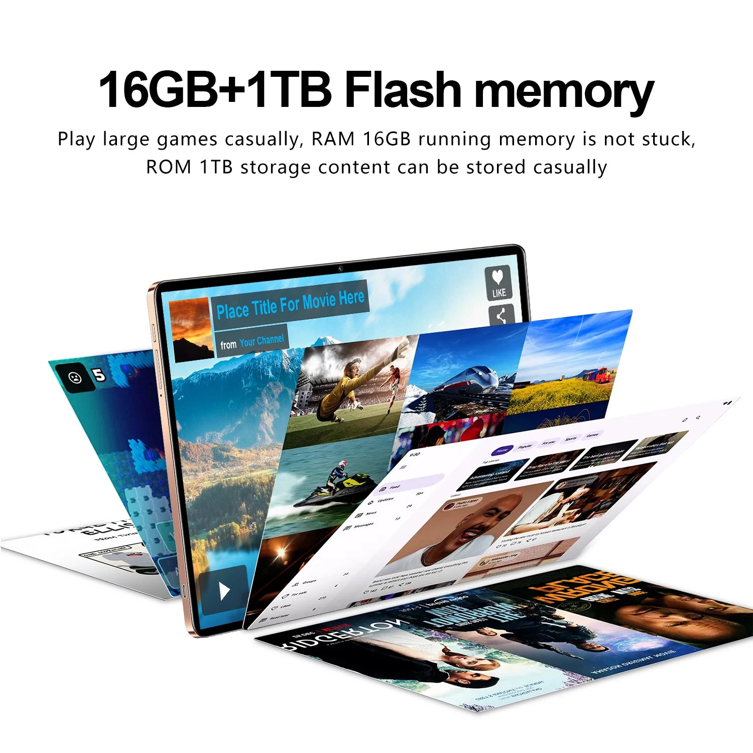 2025 S25 UItra tablette 22GB + 2T tablette Android 15 Snapdragon 8 Gen3 Tablette Version mondiale originale 5G double carte SIM WiFi