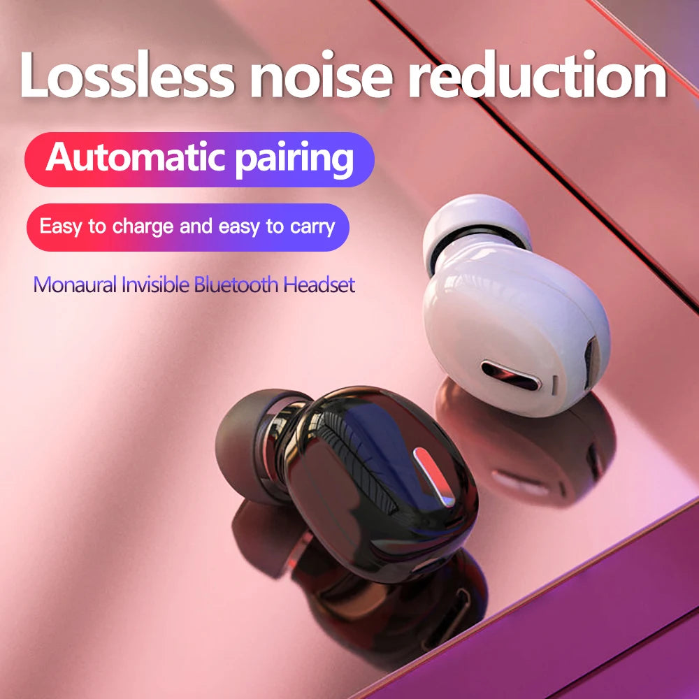 casque sans fil Bluetooth  écouteurs avec micro intra-auriculaire unique de sport étanche TWS écouteurs Bluetooth casque mains libres