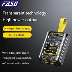 FASO 3*18650 étuis de batterie externe stockage de batterie veilleuse double Charge USB coque de bricolage pour iPhone Xiaomi 18650 boîte de rangement de batterie