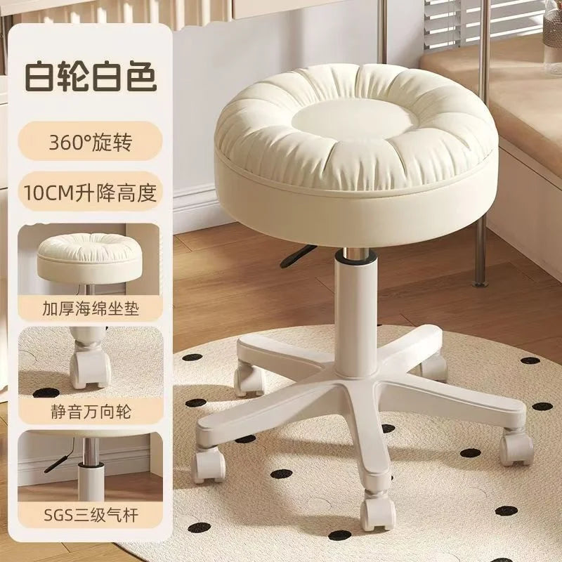 Chaise de maquillage réglable moderne et simple 360 °   Chaises rotatives chaise de maison chaise de Salon de manucure pratique nouveauté