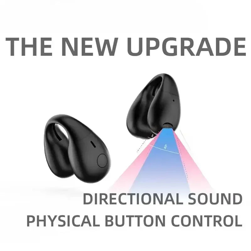 S22 Earclip sans fil Bluetooth casque OWS tactile lumière Mini haute qualité bouchons d'oreilles Anti-transpiration HD son stéréo universel casque