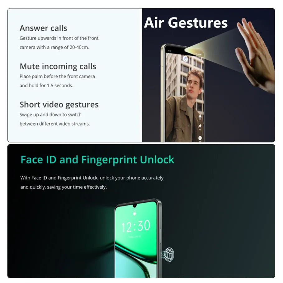 Realme C61 Smartphone 5000mAh batterie 15W SUPERVOOC Charge 50MP AI caméra 90Hz affichage IP54 AI moteur 256GB NFC Version russe