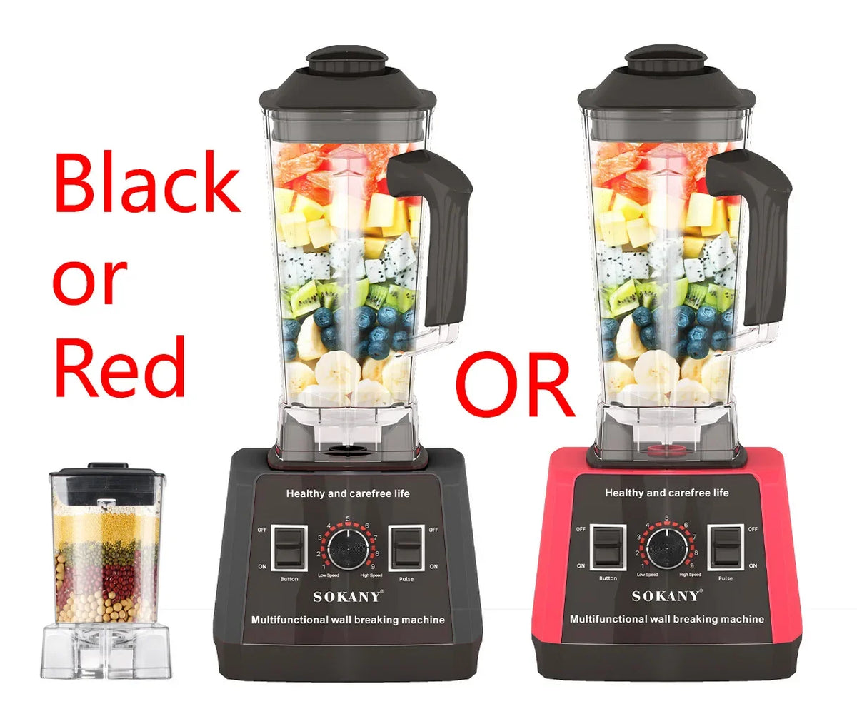 Houselin-Mélangeur professionnel en acier inoxydable, Shakes and SmUnvétérans wn ies, Pu123, Crush Ice, Ice Sabre erical, 5000 Watts