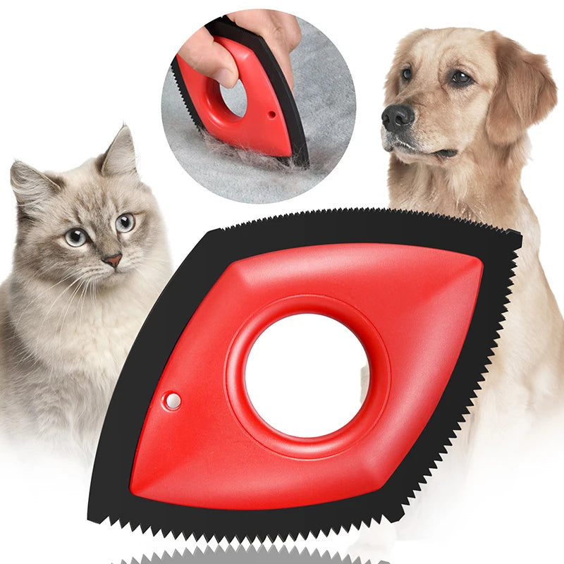 Épilateur pour animaux de compagnie, dispositif de nettoyage de fourrure de chat, tapis, canapé, grattoir de détail de voiture, élimination des peluches de chien, outil de brosse d'élimination de la fourrure de chien et