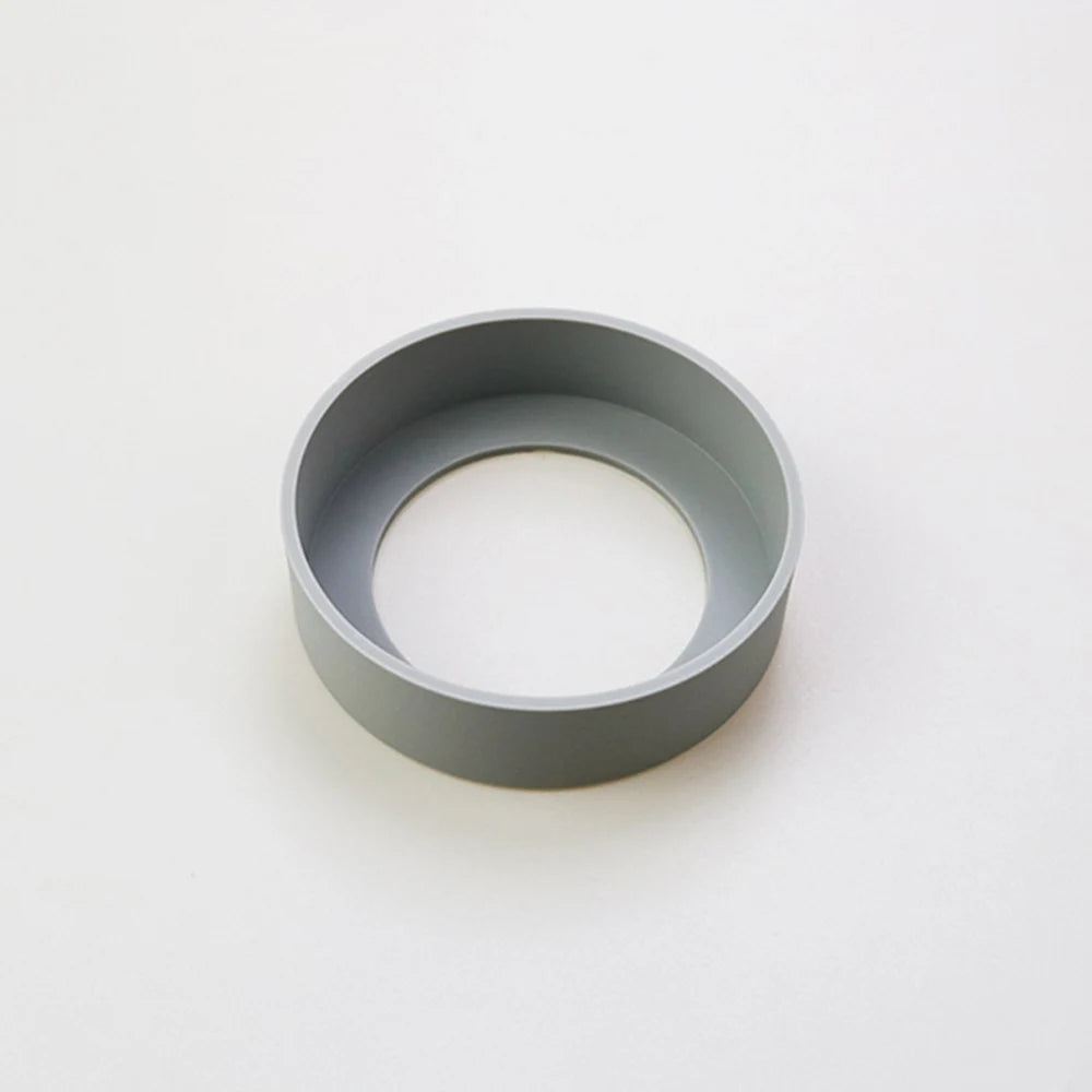Couvercle inférieur de tasse en Silicone de 7cm, gaine de manchon de dessous de verre, anneau inférieur de tasse de 70MM, résistant à l'usure, couvercle inférieur incassable