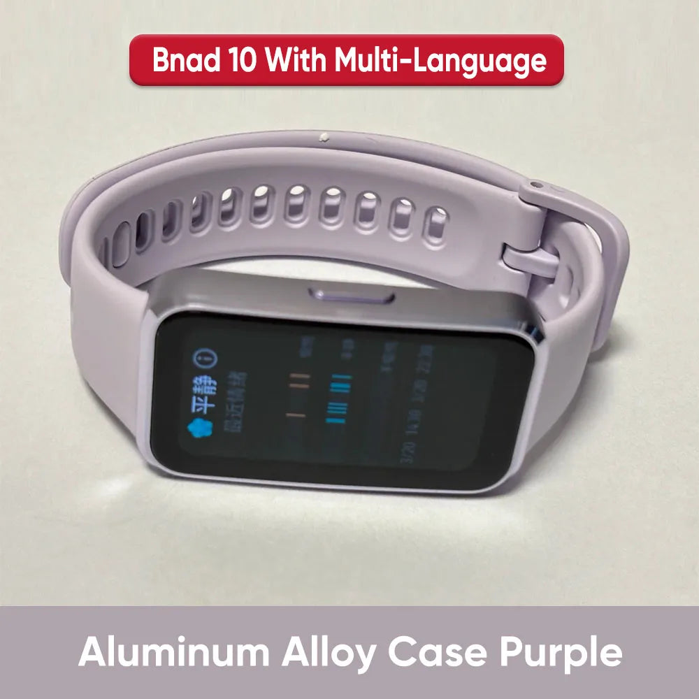 Montre connectée Huawei Band 10, originale, Compatible avec IOS et Android, suivi du sommeil, moniteur de santé, autonomie de 14 jours,