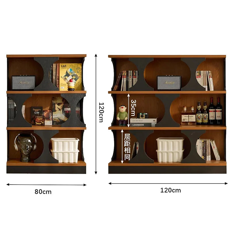 Armoires de salon classiques rétro derrière le canapé, armoires de salon en bois tendance, rangement, meubles de luxe modernes Vitrina