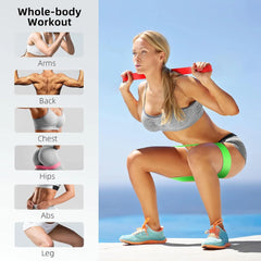Bandes de résistance TPE, ensemble de Fitness, bandes à boucle en caoutchouc, entraînement de force, extenseur, équipement de gymnastique de Yoga, boucle en caoutchouc élastique