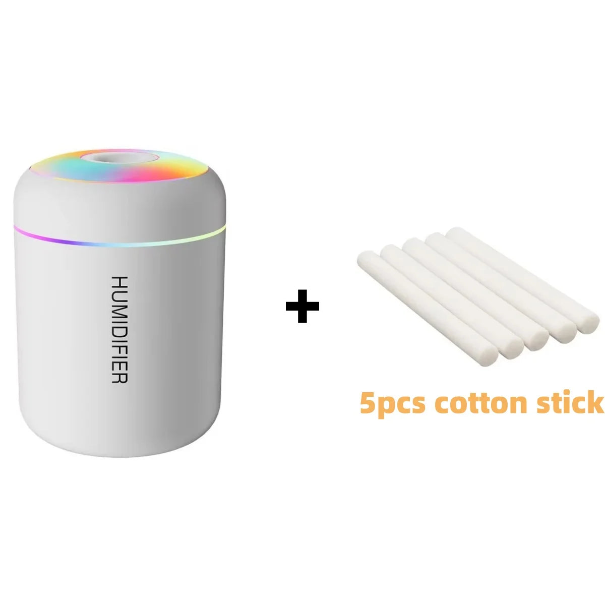 Mini humidificateur d'air électrique USB, diffuseur d'arômes, supporter ficateur d'huiles essentielles, brumisateur d'aromathérapie, lumières pour voiture, maison, chambre, 180ml