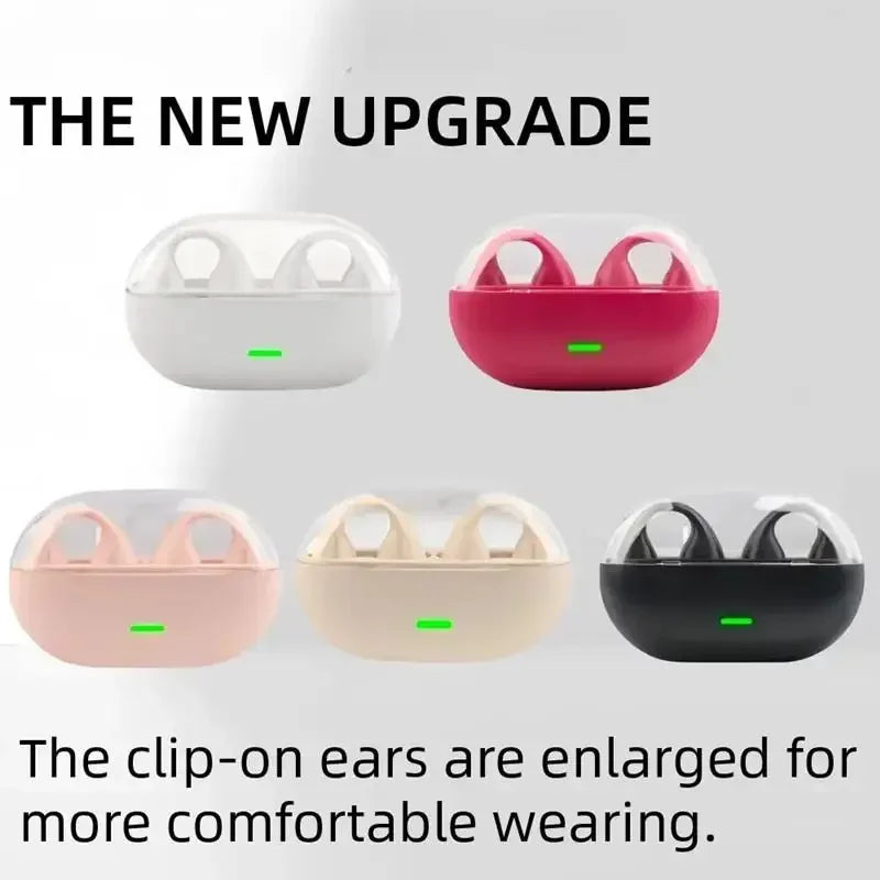 S22 Earclip sans fil Bluetooth casque OWS tactile lumière Mini haute qualité bouchons d'oreilles Anti-transpiration HD son stéréo universel casque