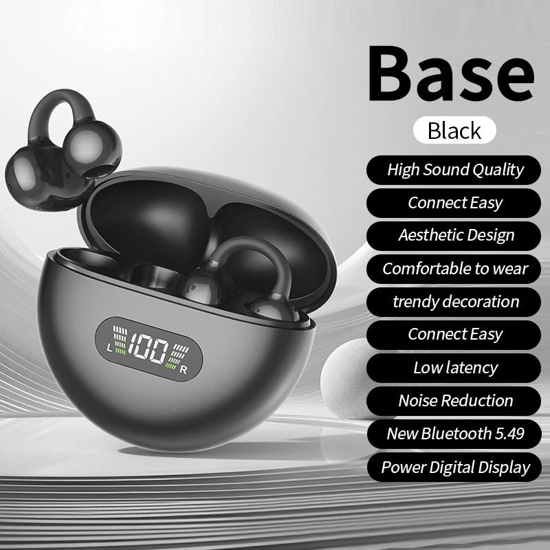 Écouteurs Bluetooth sans fil tout neuf pour les jeux, oreillettes, casque de sport, réduction du bruit, étanche, nouveau, compatible avec Xiaomi et Huawei.