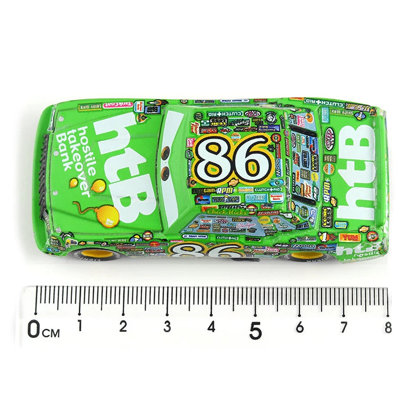 Voitures Disney Pixar voiture 2 3 alliage voiture foudre McQueen Jackson tempête Mack Sally camion moulé sous pression modèle jouet enfants cadeau d'anniversaire