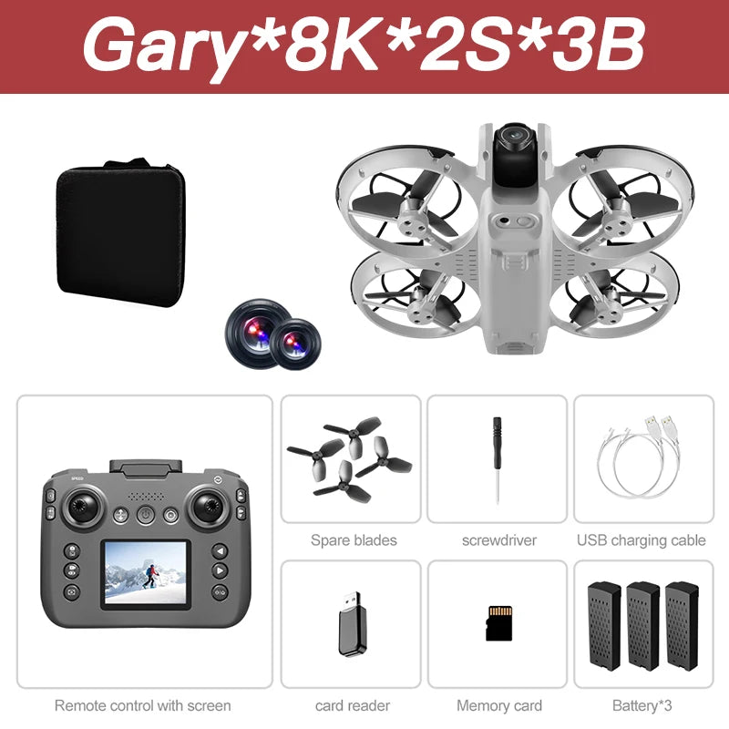 Xiaomi Mijia MINI V666 Drone 4K professionnel WIFI 5G Dron évitement d'obstacles sans brosse Altitude Mode sans tête RC quadrirotor jouets
