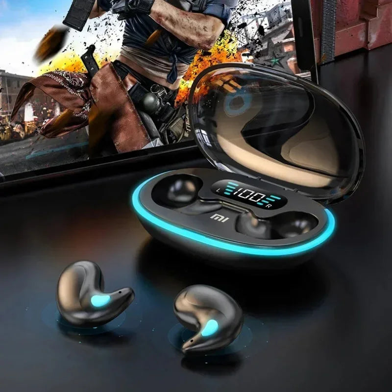 Xiaomi X55 écouteurs de couchage sans fil Mini casque TWS Bluetooth écouteur stéréo casques cachés avec micro HD appel étanche