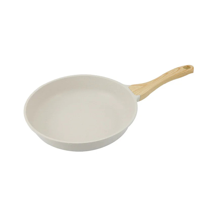 Poêle à frire Durable Wok, Pot en céramique antiadhésif, cuisinière à gaz à Induction, ustensiles de cuisine universels, casserole de cuisson pour Steak, poêle antiadhésive