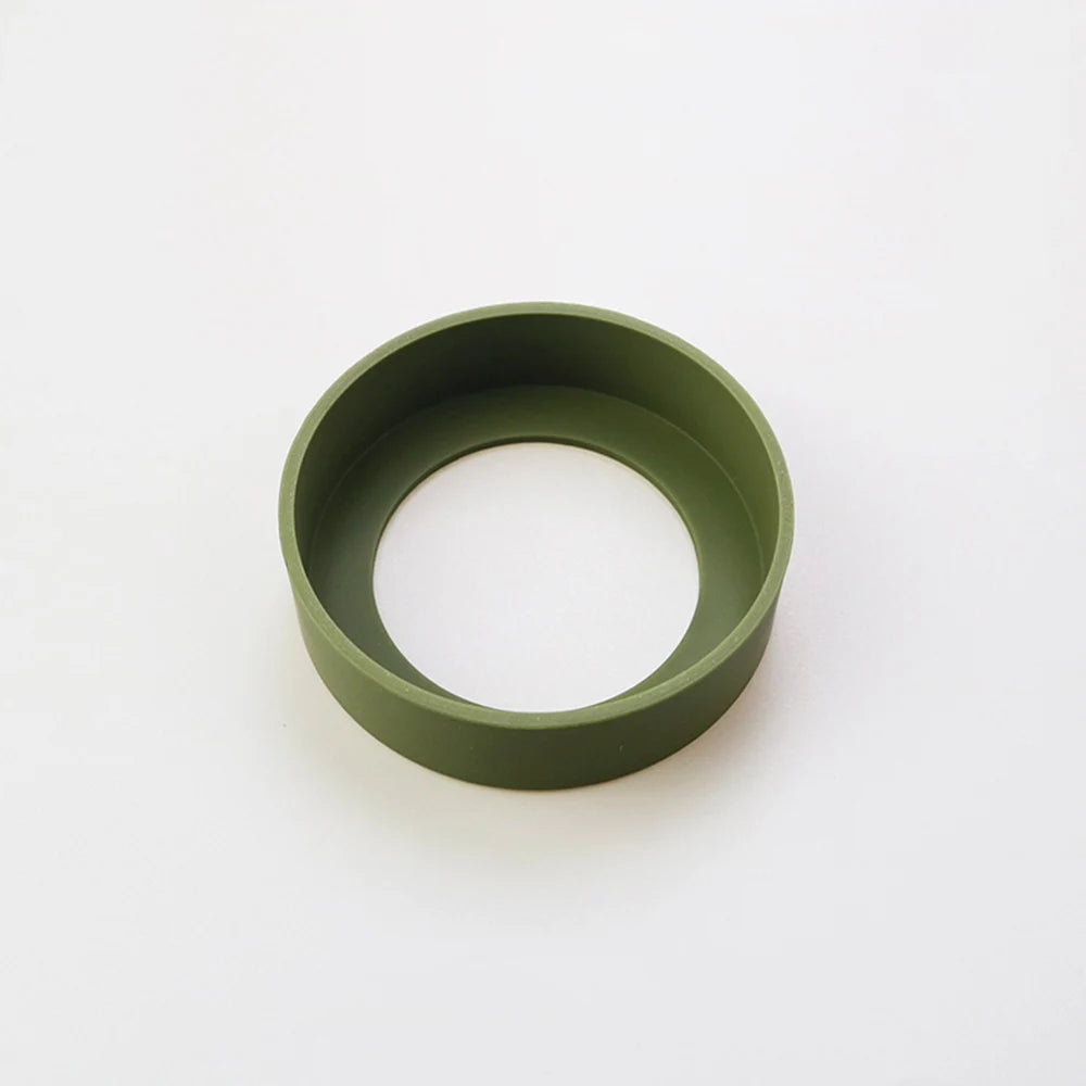 Couvercle inférieur de tasse en Silicone de 7cm, gaine de manchon de dessous de verre, anneau inférieur de tasse de 70MM, résistant à l'usure, couvercle inférieur incassable