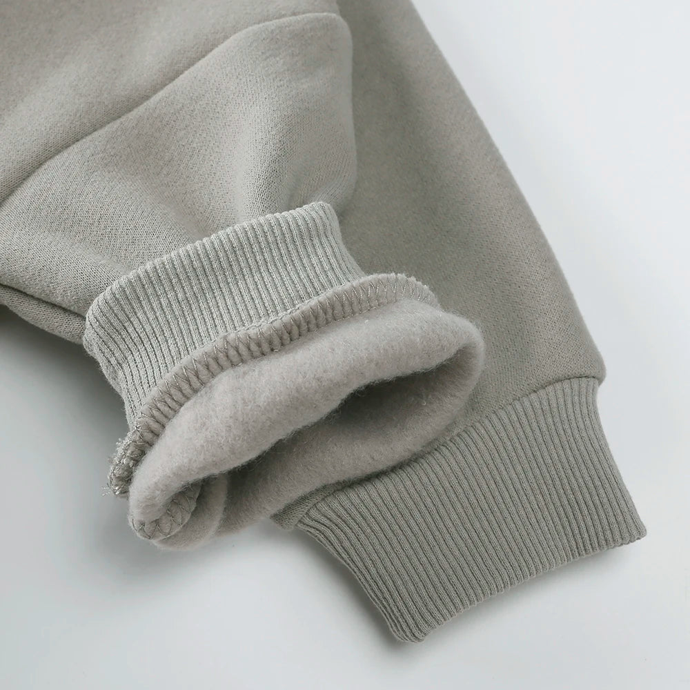 2025 hiver bébé barboteuse nouveau-né vêtements épaissir polaire pyjamas petit amour broderie infantile garçon fille Onesies enfant en bas âge combinaisons