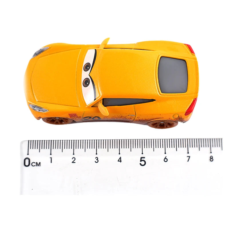 Voitures Disney Pixar voiture 2 3 alliage voiture foudre McQueen Jackson tempête Mack Sally camion moulé sous pression modèle jouet enfants cadeau d'anniversaire