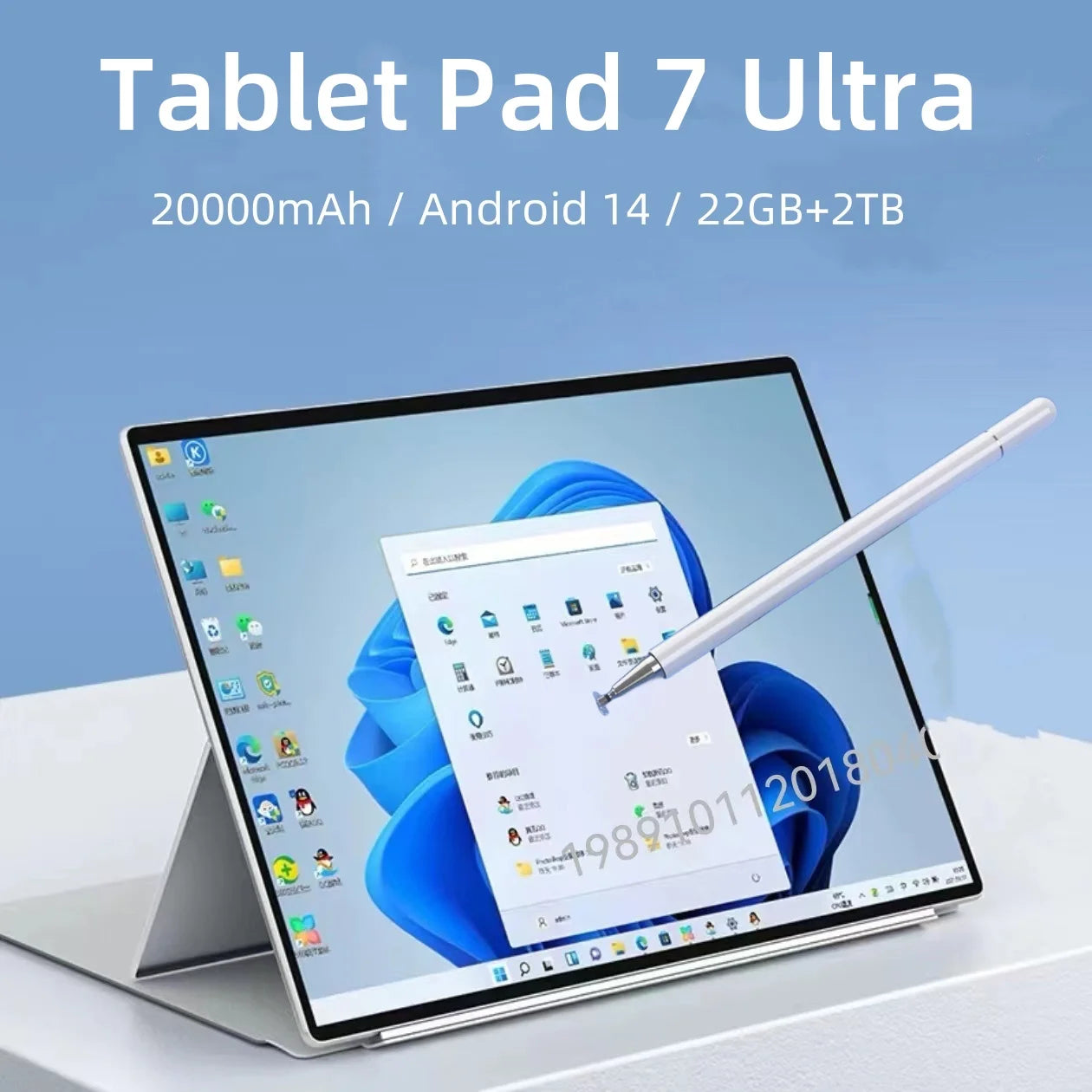 2025 Global Original MI tablette Pad 7 Ultra 11 pouces Android 15 22GB + 2TB 20000mAh 5G double carte SIM WiFi GPS HD 4K Mi AndroidTablet