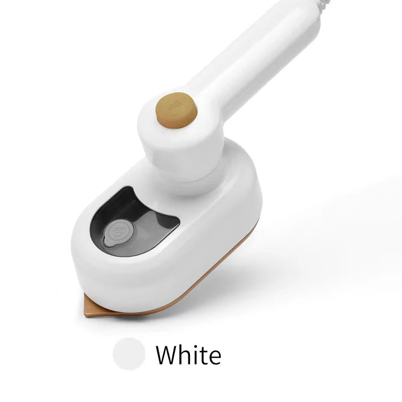 Mini Fer à Vapeur Pliable pour Déterminer les Vêtements, Outil Essentiel pour Voyage, Pulvérisation, Support de Presse et Repassage à Sec
