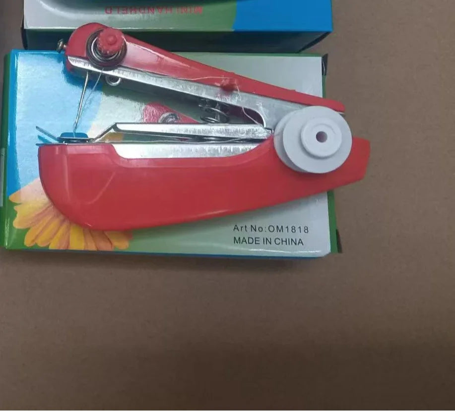 Mini Machine à coudre manuelle Portable de poche, tourisme de plein air, outils de filetage multifonctionnels faciles à la maison