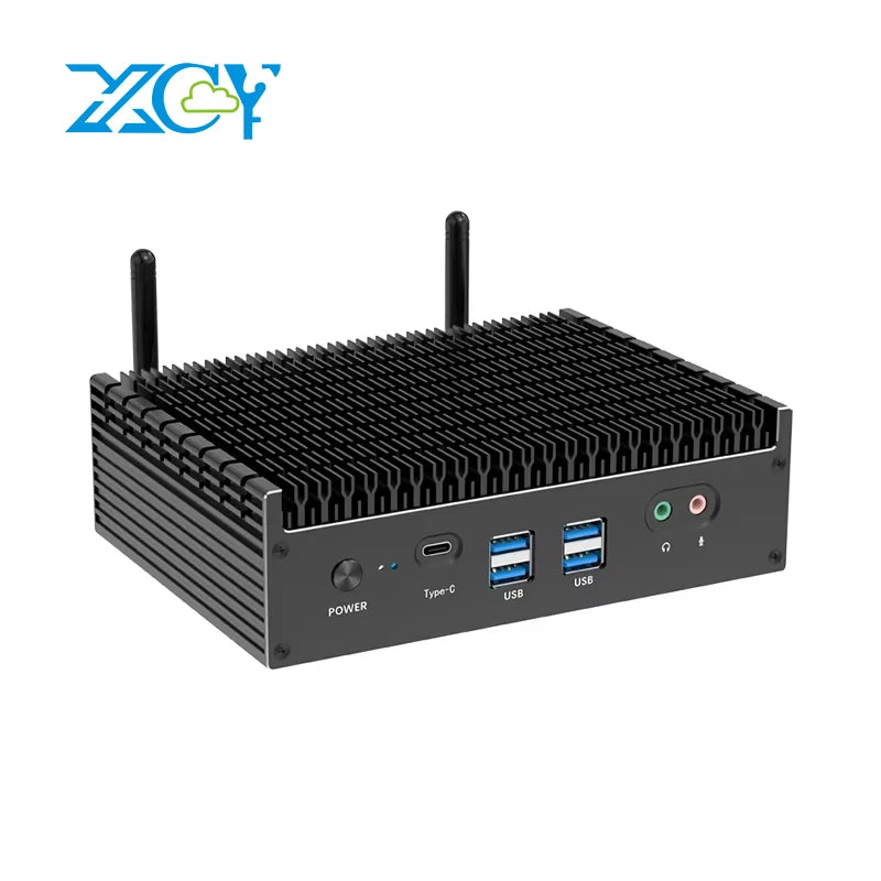 Intel 13e génération i7 1355U i5 1335U Min PC Dual-DDR4 2x M.2 NVcloser SSD Slots Windows 11 4K UHD WiFi6 Thunderbolt 4 sans ventilateur