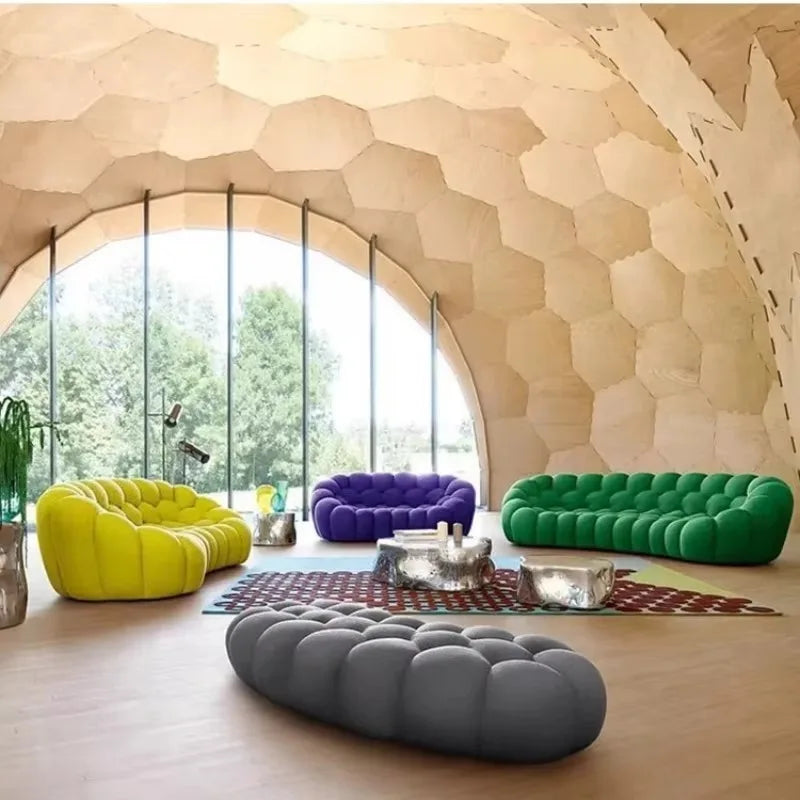 Canapé de Compression nordique canapé de Football canapé à bulles salon balcon loisirs canapés incurvés de forme spéciale meubles de maison canapé