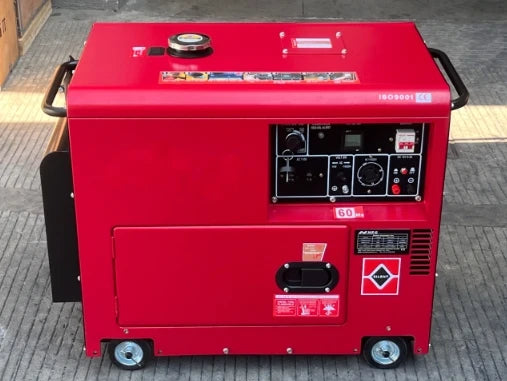 Générateur diesel Super silencieux à vendre, 3kw 5kva 6kw 7kw 10kva 50HZ 60HZ 110V 220V, générateurs électriques portables pour la maison 10kw