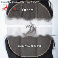 13x6 dentelle droite frontale Invisible dentelle transparente peaux fondantes droite 13x4 frontale seulement 100% cheveux humains Remy pré plumés