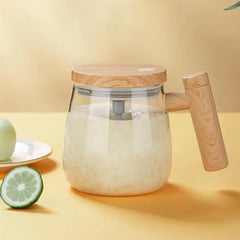 Mélangeur Portable, tasse à café à agitation automatique, tasse en verre électrique de 400ML, tasse à mélange automatique rapide à grande vitesse, mélangeur automatique